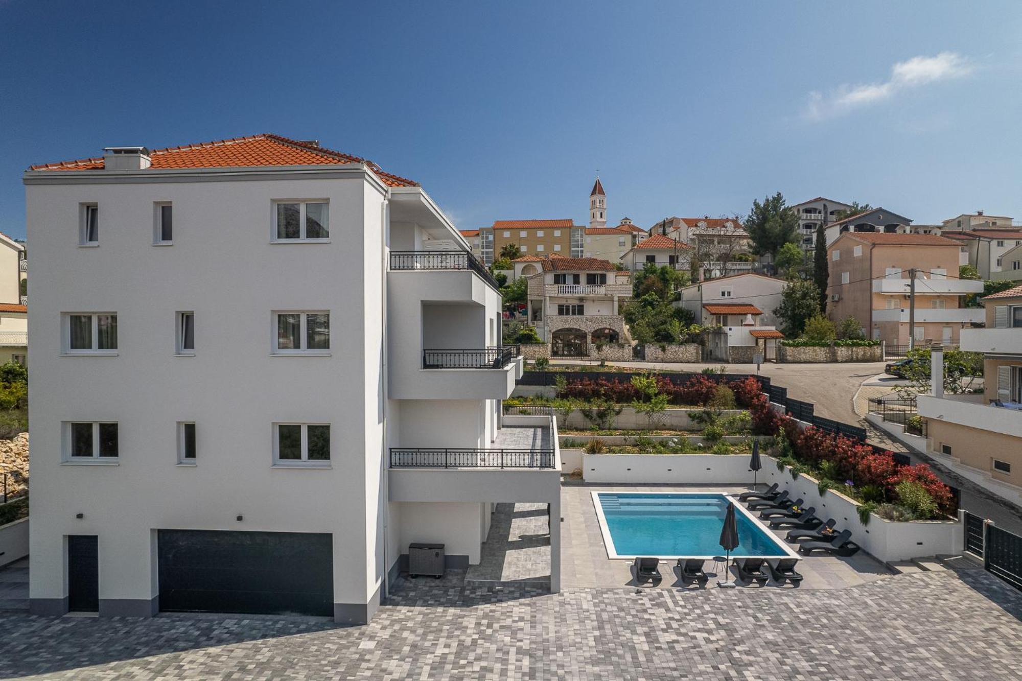 סגט ווראנייצה Villa Barbara & Zoran With Free Parking And Heated Swimming Pool מראה חיצוני תמונה